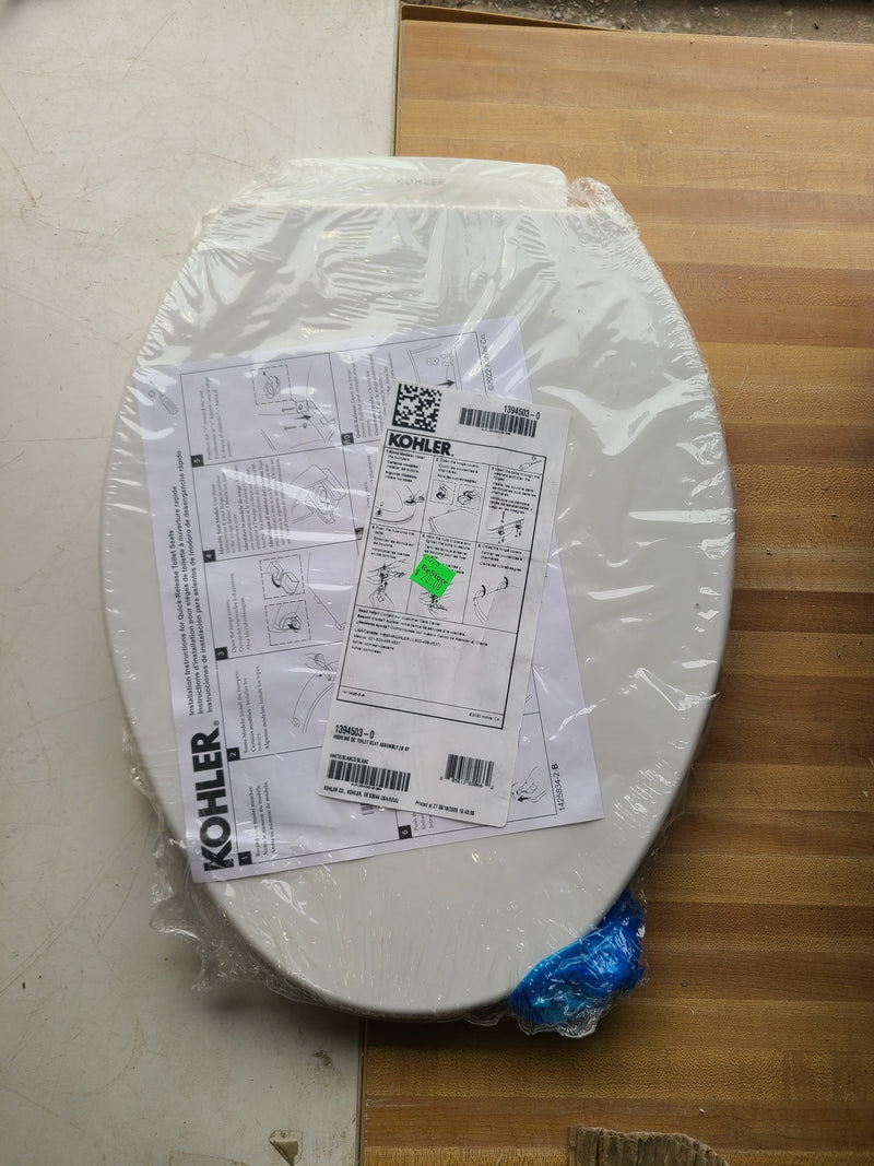 KOHLER Highline Elongated Quiet-Close Toilet Seat New in Wrap