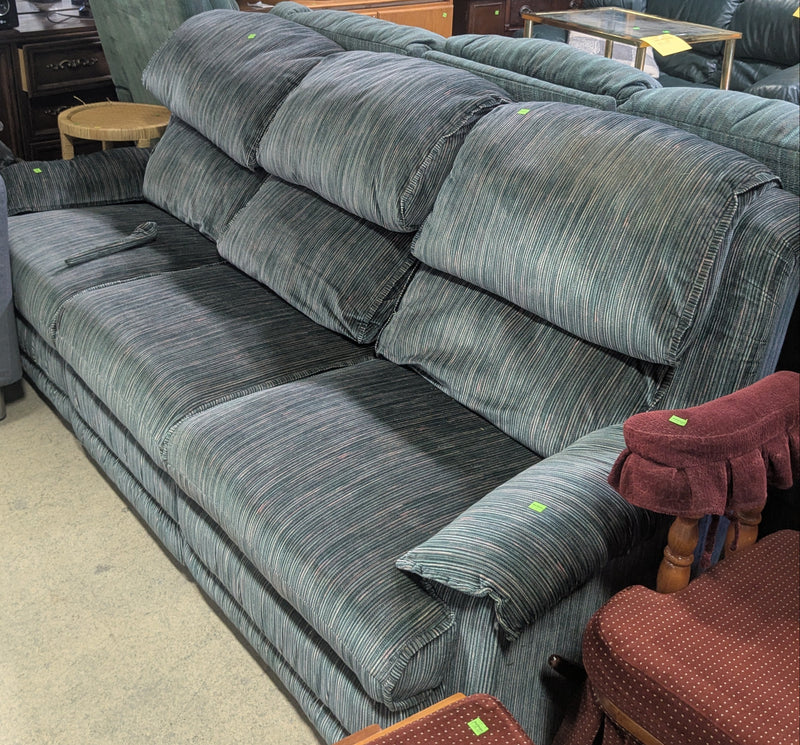Green Reclining 3 Seater Sofa