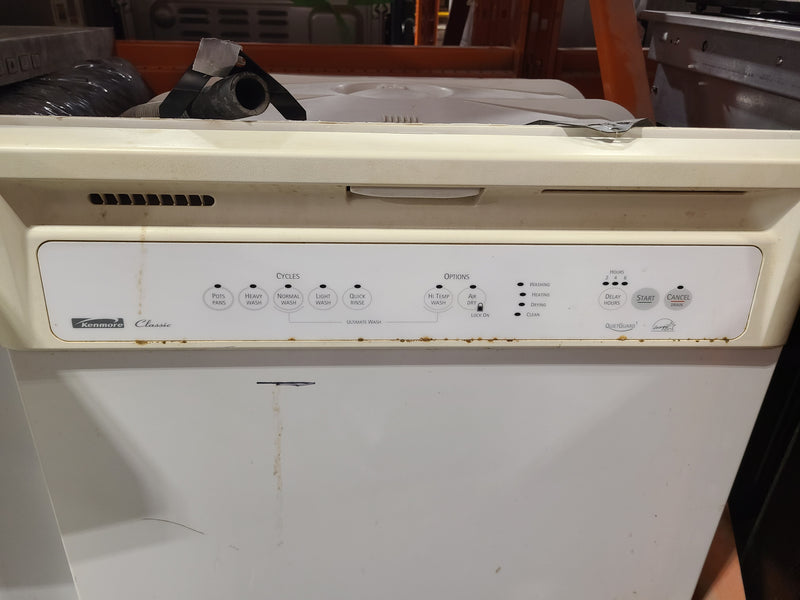 Kenmore Classic Under-Counter Dishwasher in Bright White