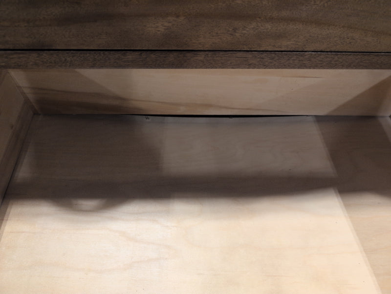 Waterfall Style Wood Dresser