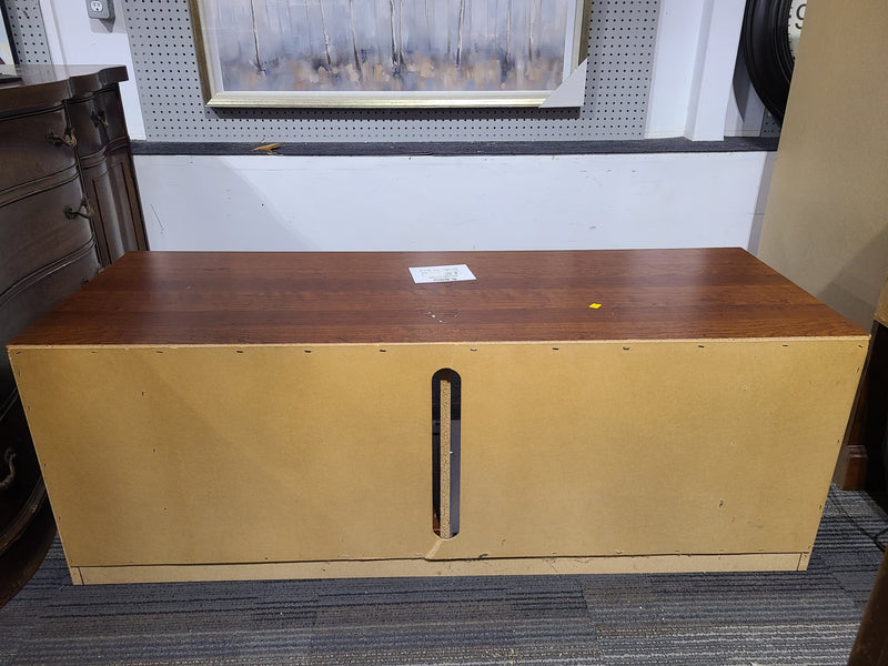 Warm-Toned Wooden TV Stand/Media Console