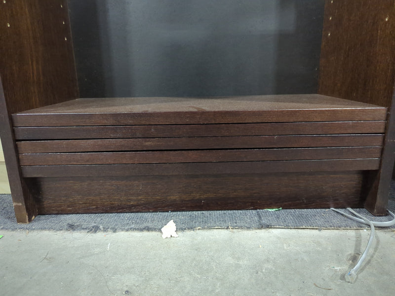 Ikea Dark Wooden Bookcases