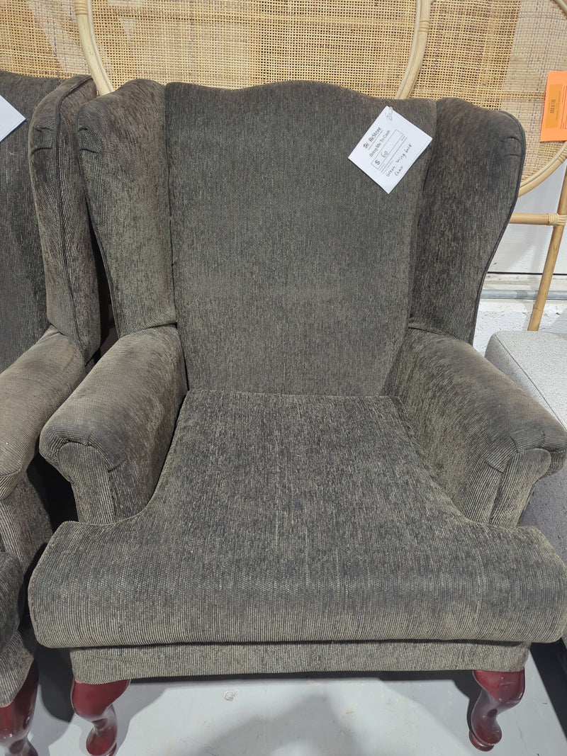 Green Wingback Chair