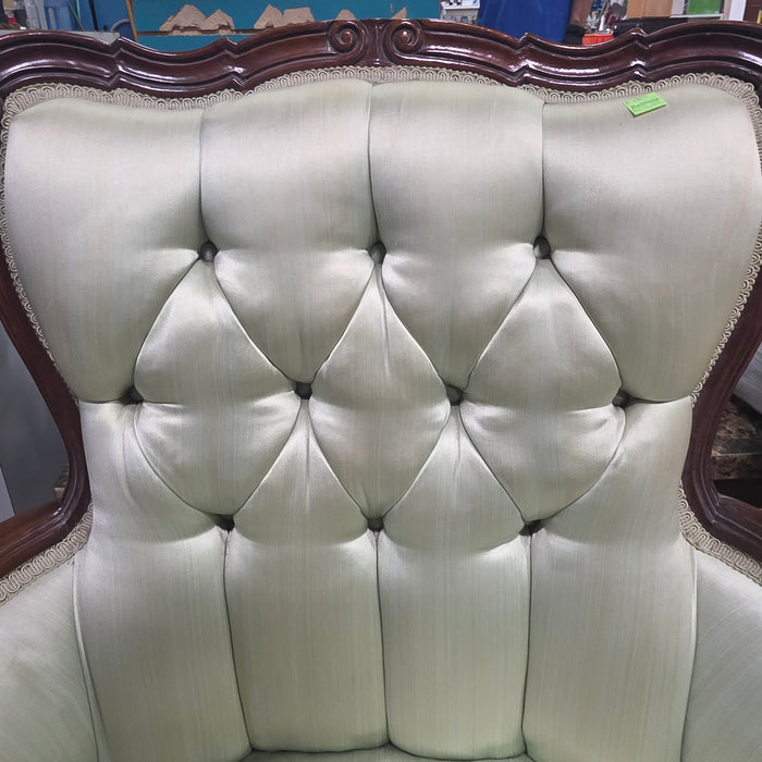 Antique Victorian Tufted Chair
