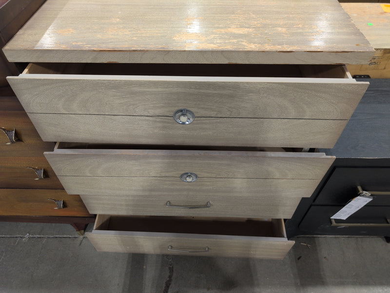 Light Grey Tall Dresser