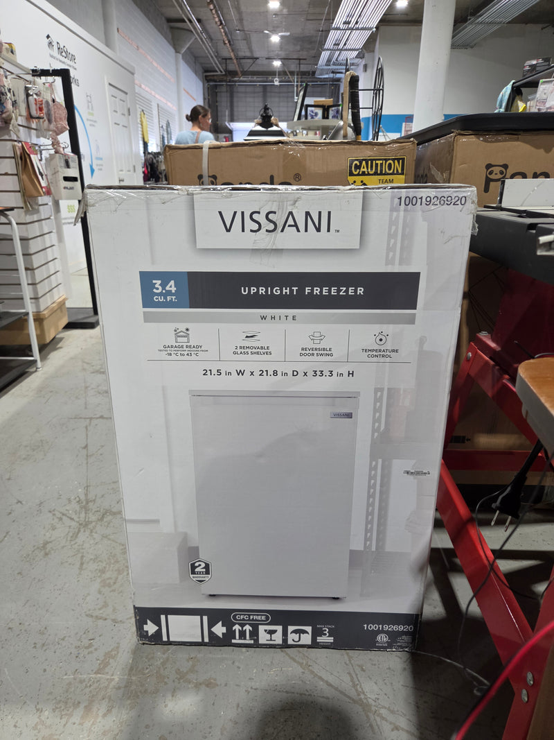 Vissani 3.4 cu. ft. Upright Freezer