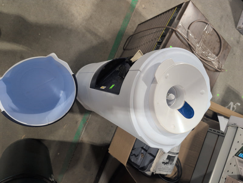 Fahrenheit Water Cooler/Dispenser, White with Blue Trim