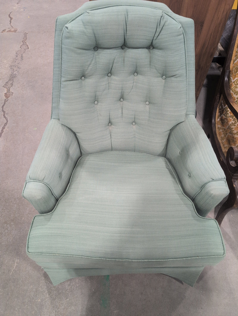 Mint Green Armchair