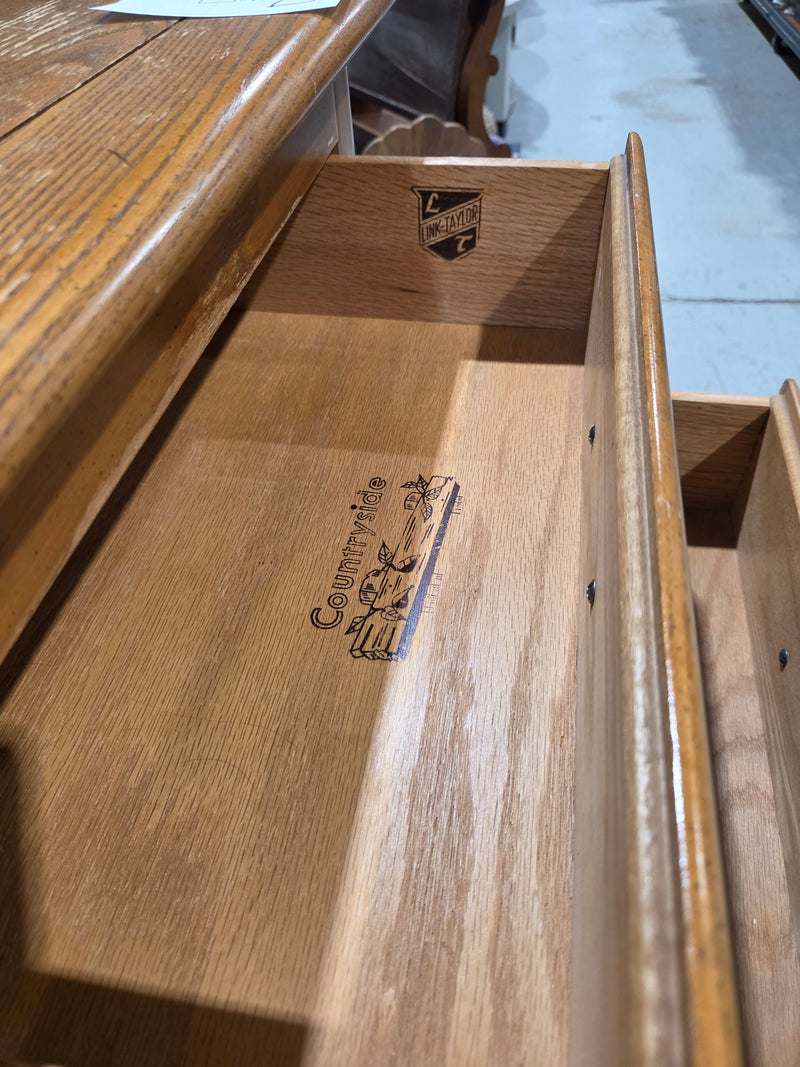 Link-Taylor "Countryside" Collection Solid Oak Chest Dresser