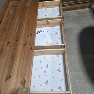 Ikea Oak Wood Dresser