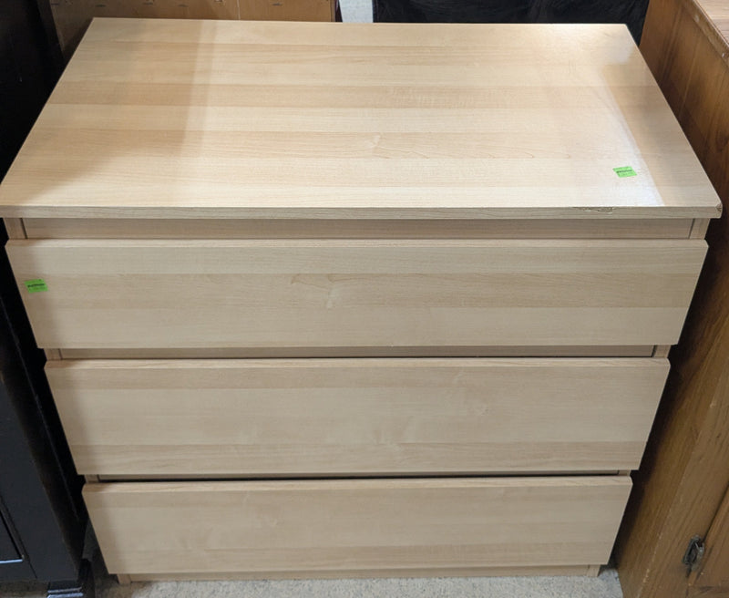 Modern beige 3-Drawer Dresser
