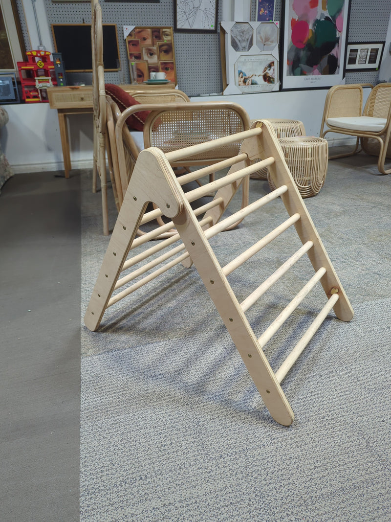 Wooden Folding Pikler Triangle