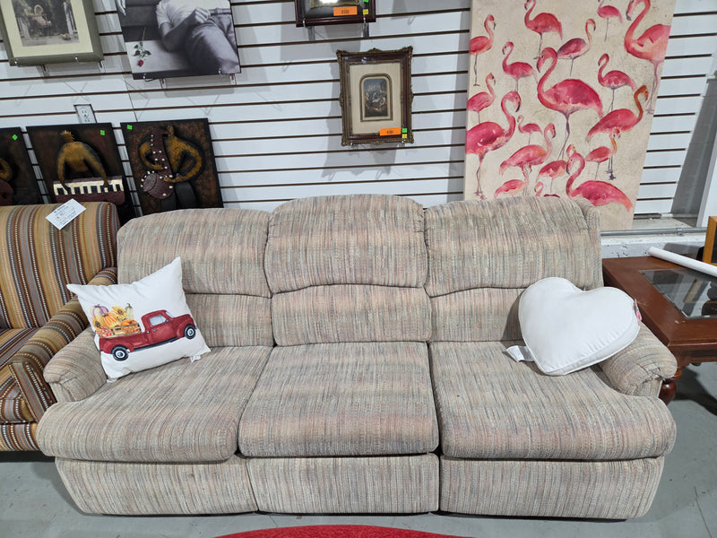 Cozy 3-Seat Couch with Textured Woven Fabric