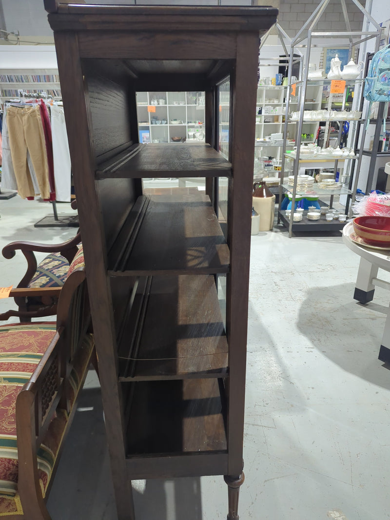 Antique Wooden Display Cabinet