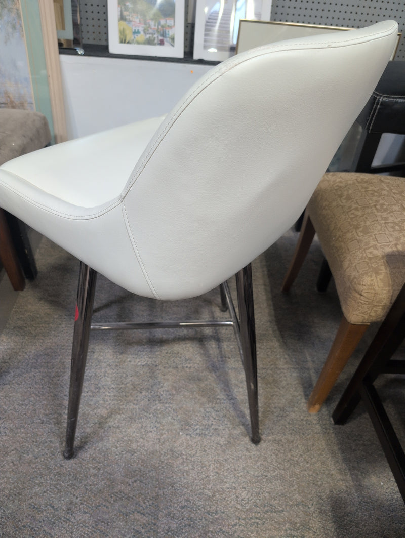 White Swivel Chair