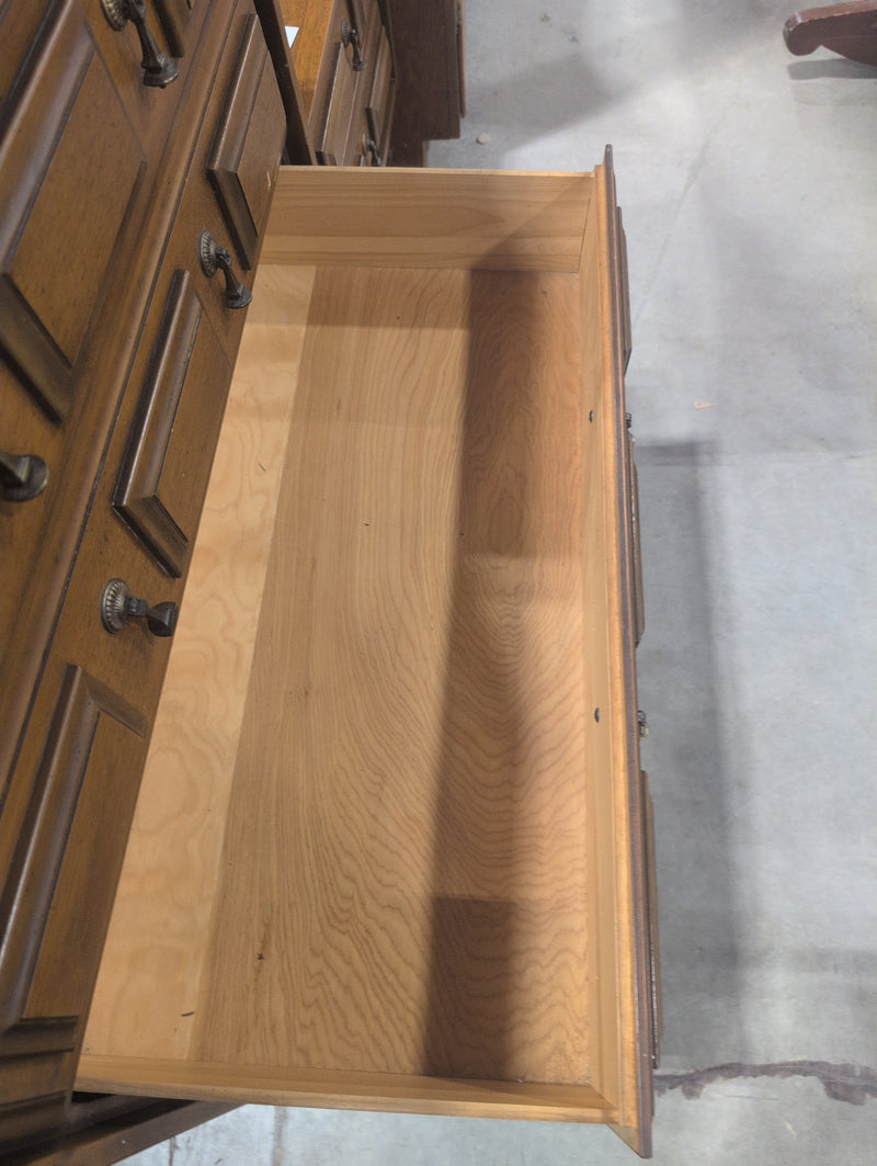 MCM 5 Drawer Tall Brown Dresser