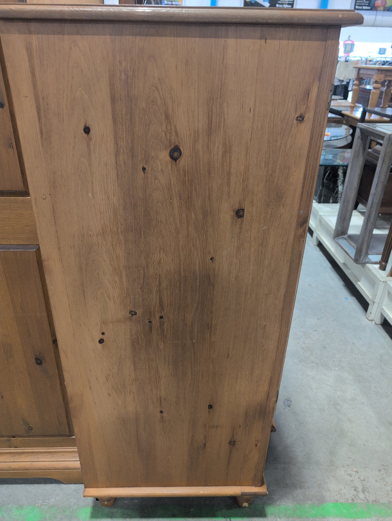 Knotty Pine TV Cabinet