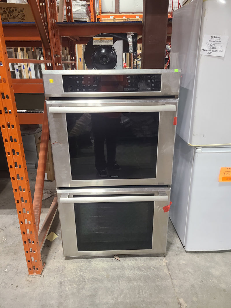 Thermador 30-Inch Stainless Steel Built-In Double Wall Oven with Blower