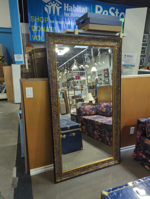 Gilded Frame Floor Mirror