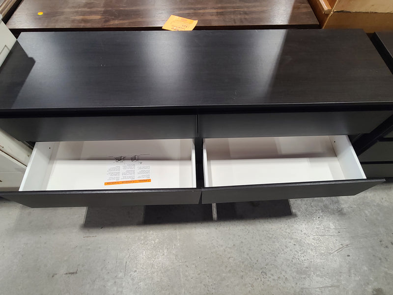 IKEA MALM 6-Drawer Dresser – Black-Brown