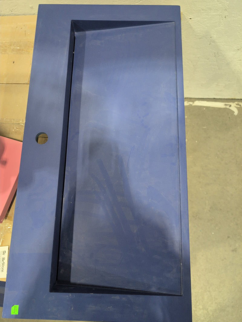 Royal Blue Single Sink