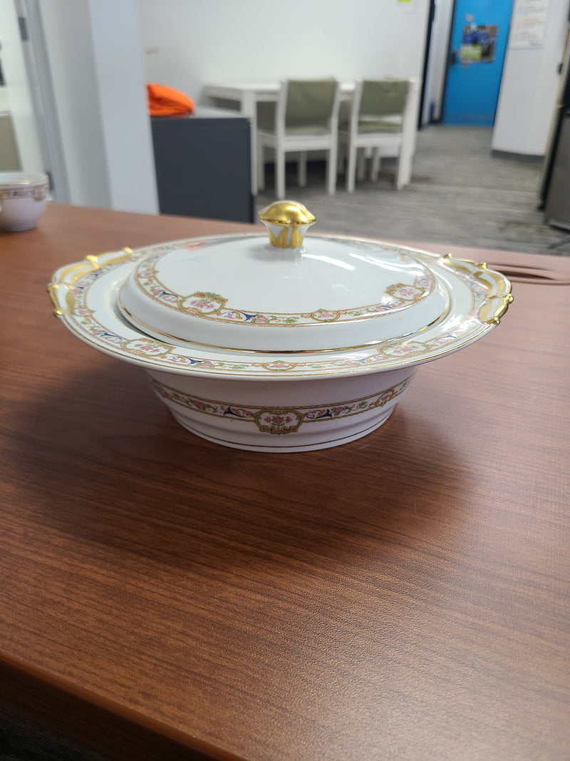 Vintage Bernardaud Limoges Fine China Premium Serving Collection – "Doreen" Pattern (4 Pieces)