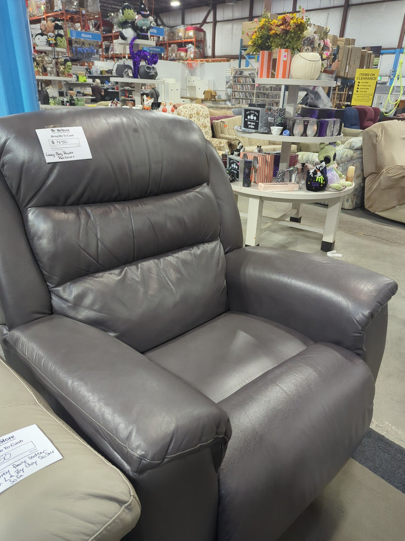 La-Z-Boy Dark Grey Power Recliner