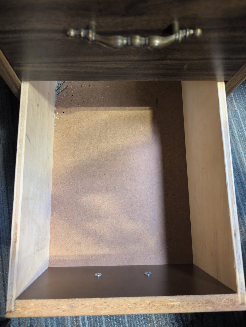 7 Drawer Desk with World Map