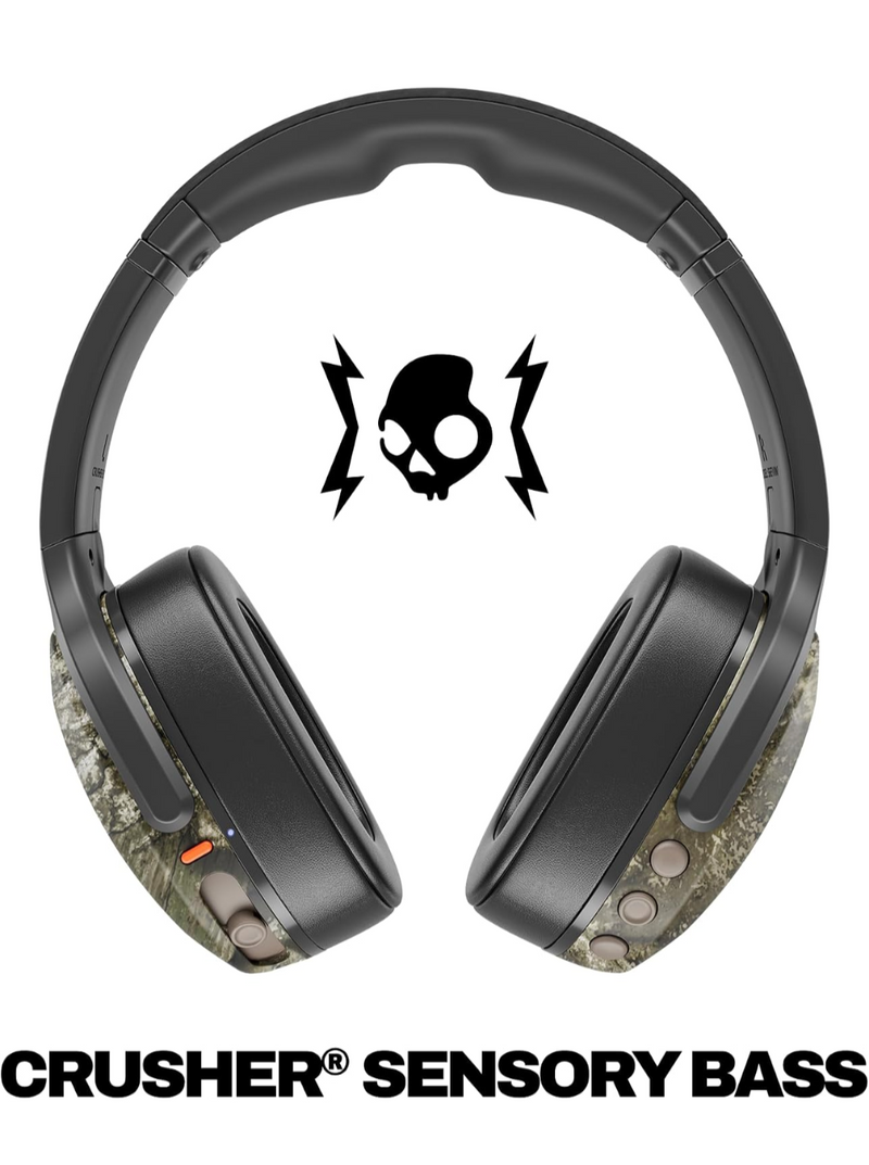Skullcandy Crusher Evo Wireless Over-Ear Headphones - Realtree APX