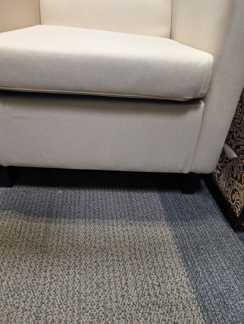 Firm White Armchair