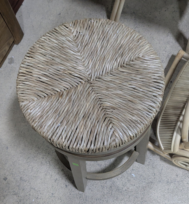 Linon Home Decor Products Raab Handwoven Seagrass Counter Stool