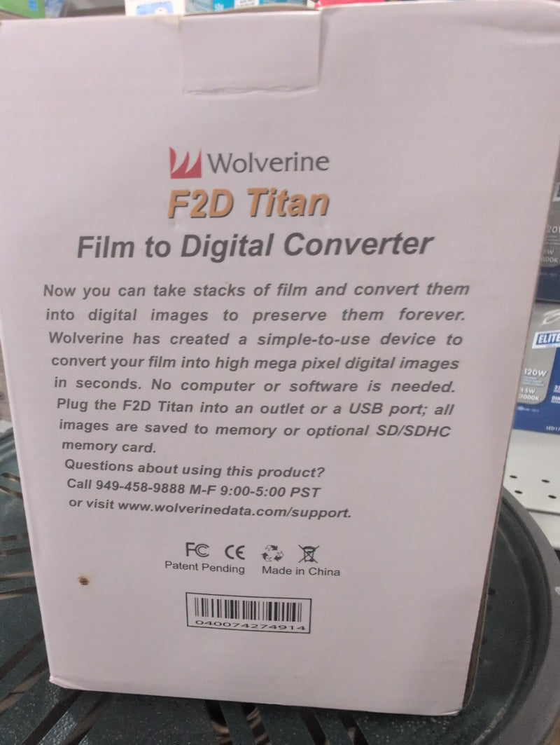 Film to Digital Converter