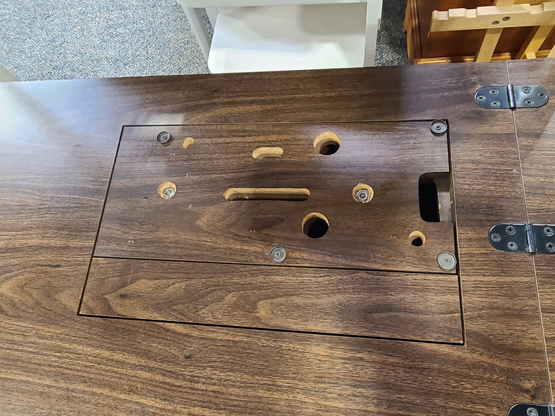 Vintage Mid-Century Expandable Sewing Machine Craft Table