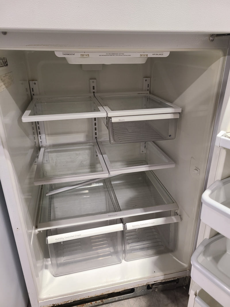 Good Condition Kenmore White Top-Freezer Refrigerator
