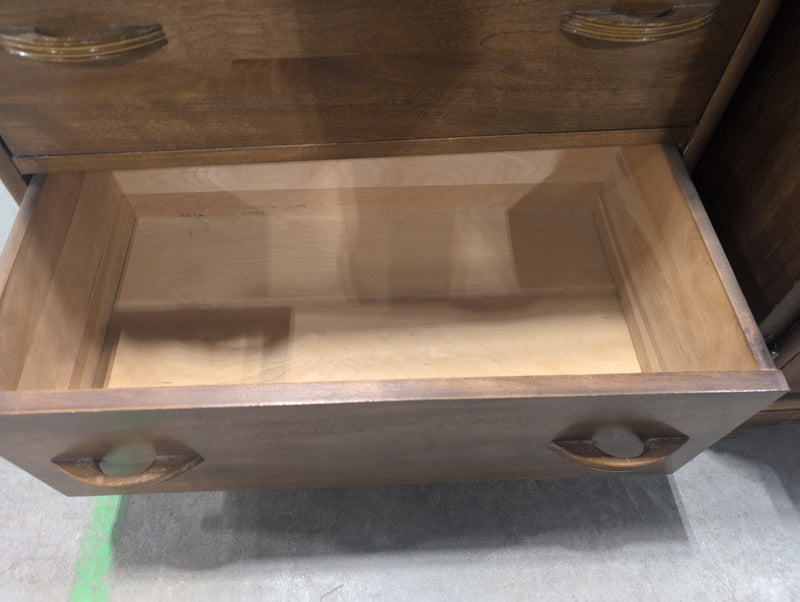 Waterfall Style Wood Dresser