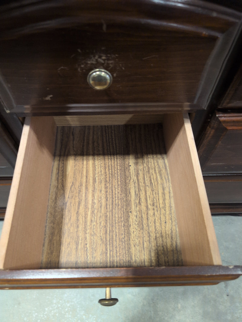 Warm Brown 9 Drawer Dresser