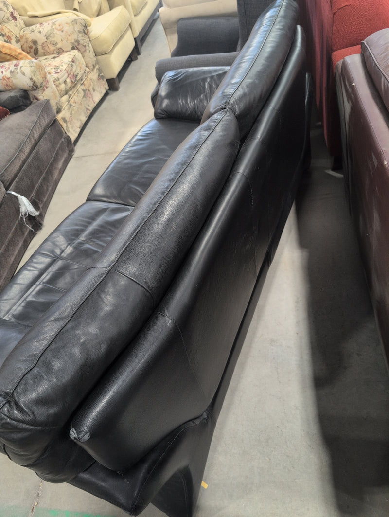 Black 2 Seater Sofa