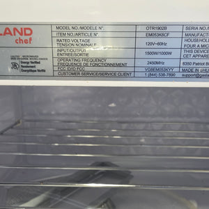 Gasland Chef Microwave