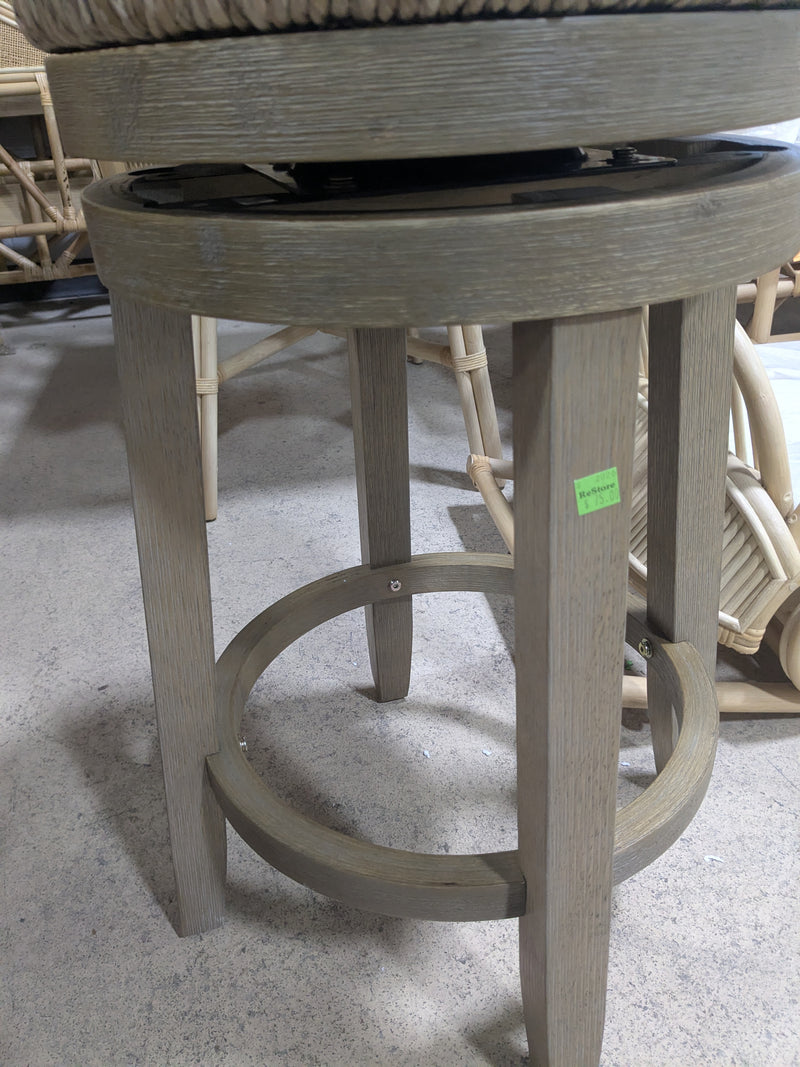Linon Home Decor Products Raab Handwoven Seagrass Counter Stool