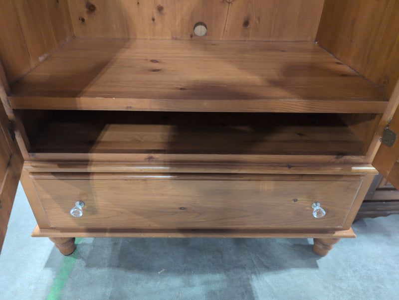 Knotty Pine TV Cabinet