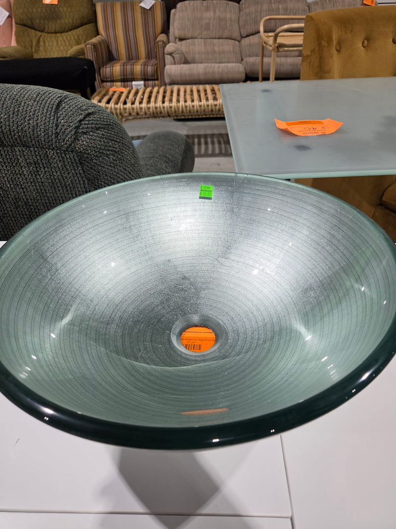 Modern Tempered Glass Vessel Sink