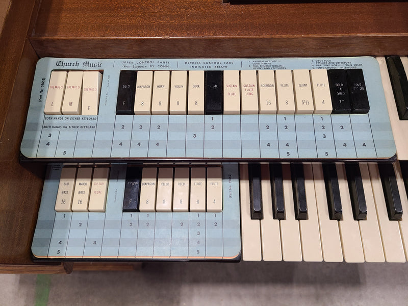 Vintage Conn "New Caprice" Electronic Spinett Organ