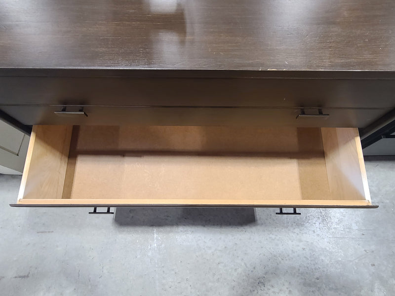 Mid-Century Modern Brown 3-Drawer Dresser