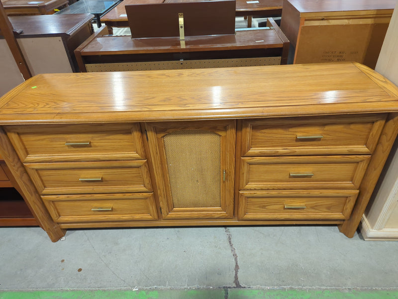 Warm Brown Oak Sideboard