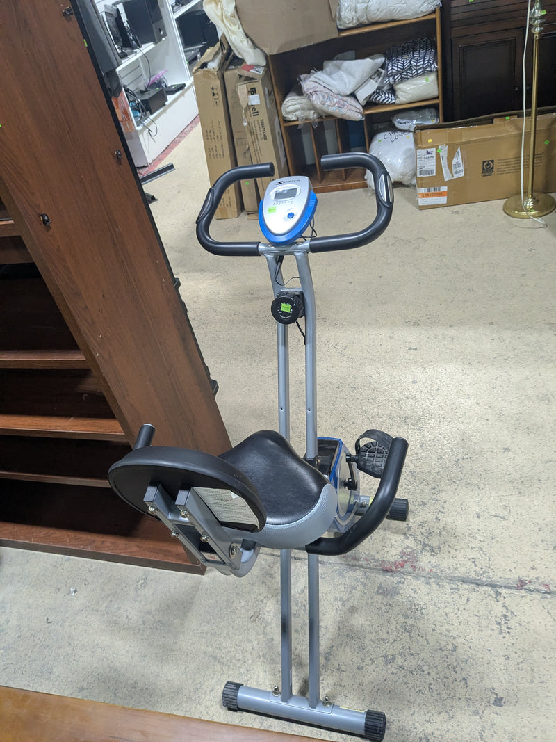 Xterra Foldable Magnetic Upright Exercise Bike