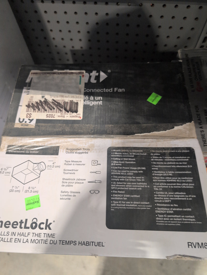 ReVent Bluetooth Smartphone Connected Bathroom Fan