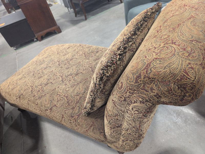 Paisley Chaise Lounger with Matching Pillow