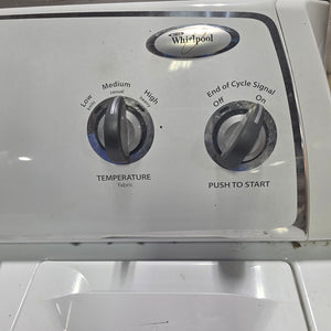 White Whirlpool Dryer