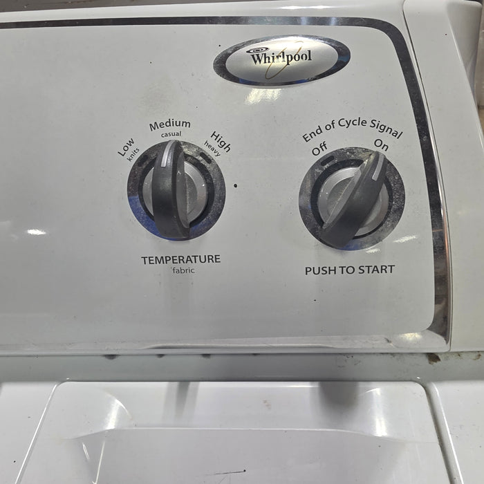 White Whirlpool Dryer