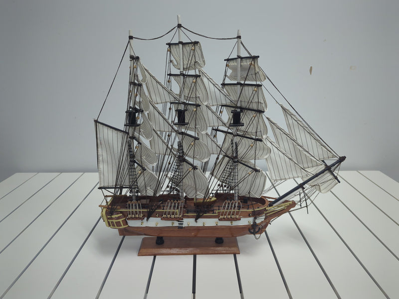 1797 USS Constitution Wooden Model Ship